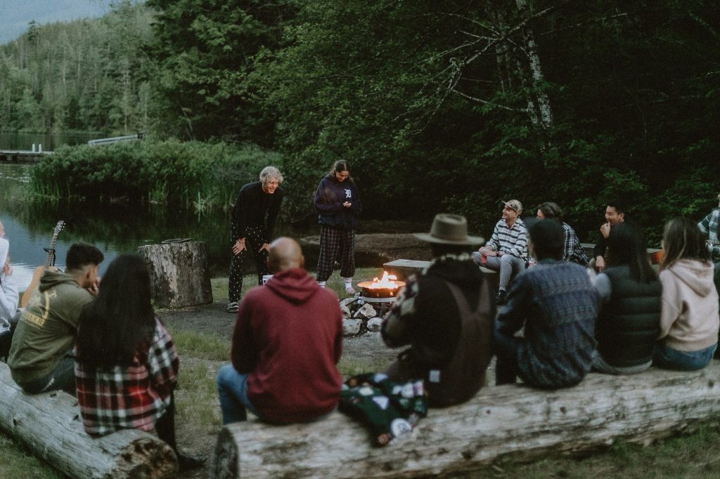 Campfire-skits-at-R&V-retreat